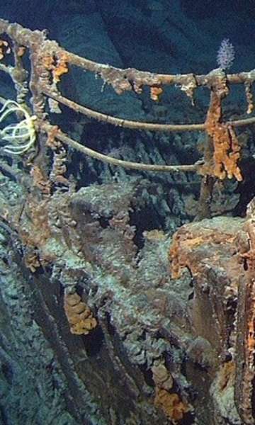 Onde estão os maiores escombros de navios nos oceanos?