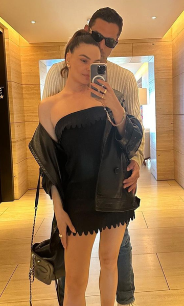 Hotel de luxo e paisagem surreal: as férias de Isis Valverde e Marcus Buaiz