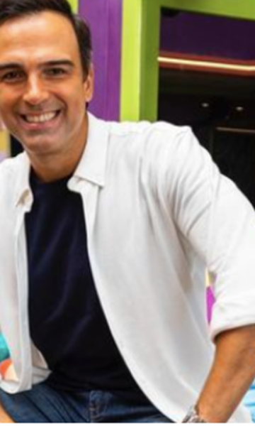 Tadeu Schmidt e Tatá Werneck no comando de premiação