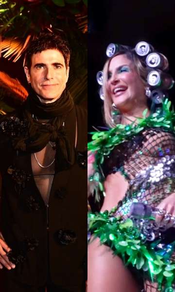 Gianecchini, Claudia Leitte e mais: famosos usam looks diferentões em festa de carnaval