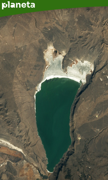 Antes e depois de paisagens afetadas pelas mudanças climáticas