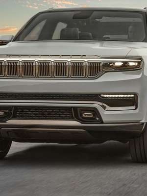 Novo Jeep Wagoneer tem 7 telas multimídia que somam 70"