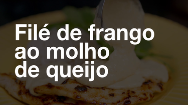 Filé de frango com molho inglês 