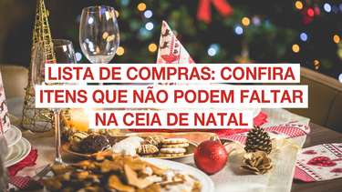 Comidas para ceia de Natal: o que não pode faltar?