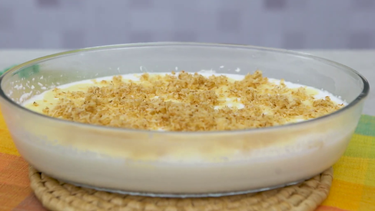 Doce de tapioca com coco