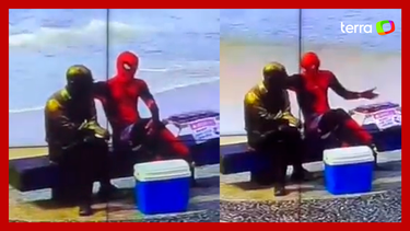 Eduardo Paes mostra 'Homem-Aranha' interagindo com estátua de ...