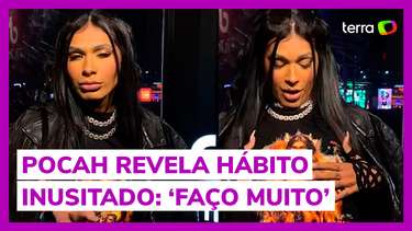 Pocah revela hábito inusitado: 'Faço muito'