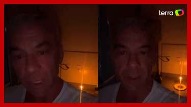 Alexandre Correa grava vídeo à luz de velas e diz estar morando de ...