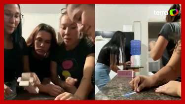 Jovens participam de 'trend da gravidez', e mulher desmaia ao ver ...