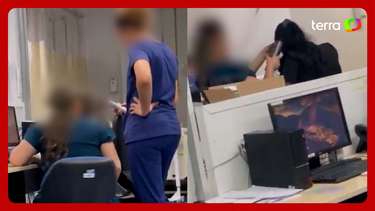 Profissionais da saúde são flagradas fazendo babyliss durante ...