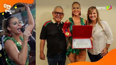 Paolla Oliveira ganha medalha e se emociona em discurso no último ...