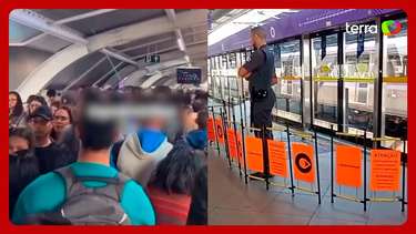 Passageiro morre prensado entre portas do metrô em São Paulo