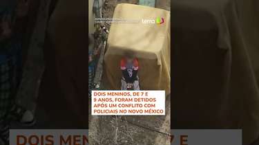 Policiais dos EUA entram em conflito com crianças que portavam ...