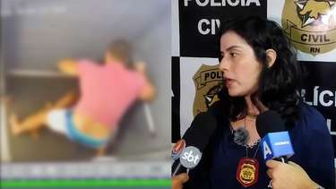 Mulher espancada por namorado não saiu de elevador por receio de ser agredida, diz delegada