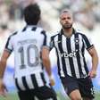 Com hat-trick de Arthur Cabral, Botafogo vence Corinthians no Nilton Santos