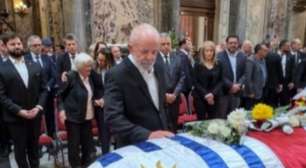 Lula participa do funeral de Mujica, ex-presidente do Uruguai