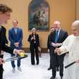 Fã de tênis, Leão XIV se encontra com Sinner no Vaticano