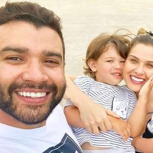 Andressa Suita nega que Gusttavo Lima não está vendo filhos
