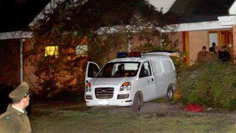 UPI <p>La casa del triple parricidio, en el sector de Zapallar de Curicó.</p><p> </p>