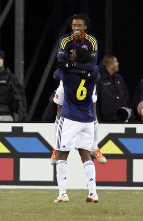 Cuadrado foi o autor do gol contra o Brasil na última quarta-feira Cuadrado foi o autor do gol contra o Brasil na última quarta-feira