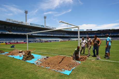 Grêmio espera continuar treinando no Estádio Olímpico <p>Grêmio espera continuar treinando no Estádio Olímpico</p>