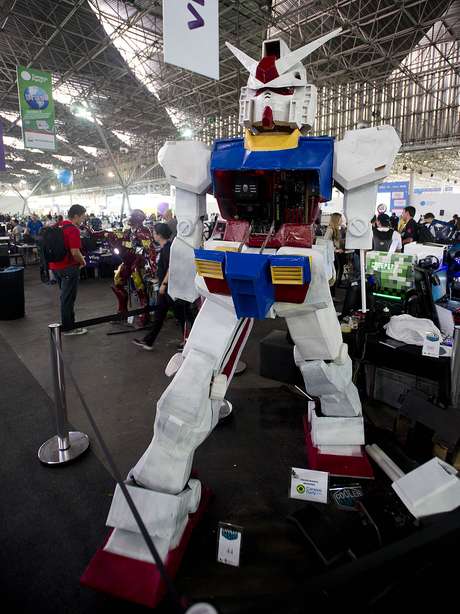 O personagem de desenhos infantis é muito famoso no Japão. Na Campus Party Brasil, virou referência para se encontrar a área de casemods - gabinetes modificados - no Anhembi Parque O personagem de desenhos infantis é muito famoso no Japão. Na Campus Party Brasil, virou referência para se encontrar a área de casemods - gabinetes modificados - no Anhembi Parque