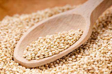 Considerada um "superalimento", a quinoa é cheia de fibras e proteínas <p>Considerada um "superalimento", a quinoa é cheia de fibras e proteínas</p>