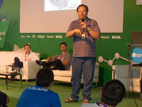 Cientistas de meio período participaram da Campus Party Brasil neste ano Cientistas de meio período participaram da Campus Party Brasil neste ano
