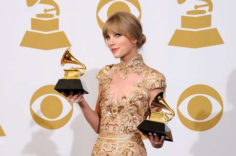 Getty Images Taylor Swift se presentará este domingo en la ceremonia de entrega de los Premios Grammy, donde figura con dos nominaciones.