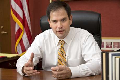 O senador de origem hispânica Marco Rubio foi o responsável pela resposta oficial dos republicanos O senador de origem hispânica Marco Rubio foi o responsável pela resposta oficial dos republicanos