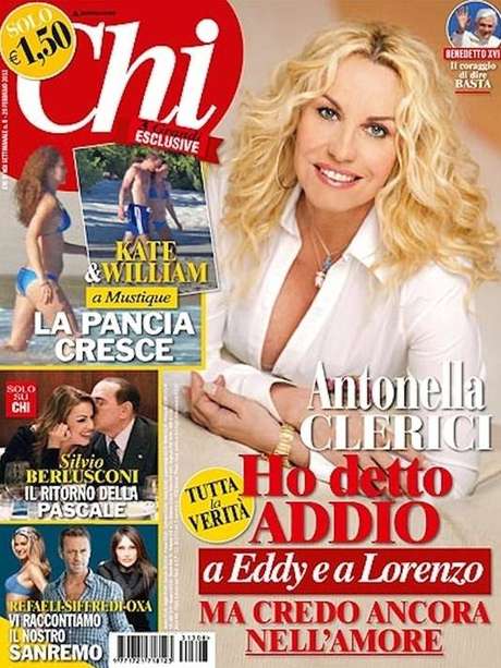 Reprodução <p>Capa da revista Chi traz a princesa Kate em uma praia do Caribe</p>