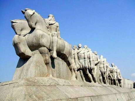 Monumento às Bandeiras, de Victor Brecheret, inspirou o doodle do Google em homenagem ao escultor Monumento às Bandeiras, de Victor Brecheret, inspirou o doodle do Google em homenagem ao escultor