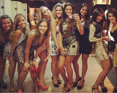 Reprodução/Instagram <p>O jogador comemorou o aniversário em um clube noturno na capital paulista</p>