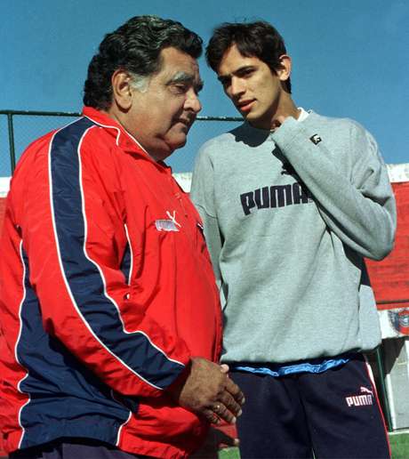 Cubilla (à esquerda) foi atacante da seleção uruguaia e treinador em vários clubes da América Latina <p>Cubilla (à esquerda) foi atacante da seleção uruguaia e treinador em vários clubes da América Latina</p>