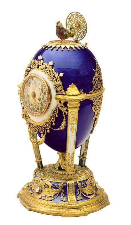 EFE en español Faberge diseñó un número indeterminado de huevos, no ya imperiales, para personalidades de relieve mundial como Alfred Nobel.