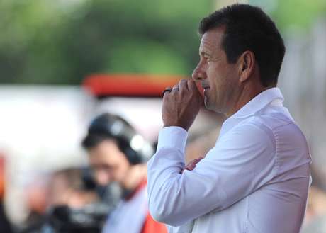 Na reapresentação, técnico Dunga comandou trabalho de movimentação <p>Na reapresentação, técnico Dunga comandou trabalho de movimentação</p>