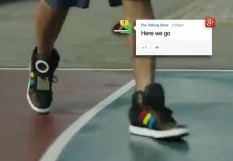 Tênis do Google incentivam o usuário e publicam conteúdos na internet Tênis do Google incentivam o usuário e publicam conteúdos na internet