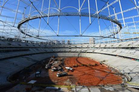 Getty Images Una panorámica de la Arena Fonte Nova Salvador.