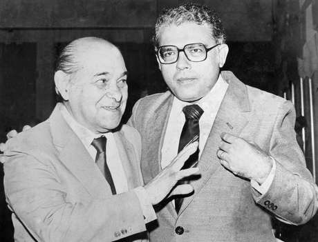 Gonzaga Mota diz que Tancredo Neves, então governador de Minas Gerais, chegou a convidá-lo a ser vice na chapa à presidência da República, em 1984 <p>Gonzaga Mota diz que Tancredo Neves, então governador de Minas Gerais, chegou a convidá-lo a ser vice na chapa à presidência da República, em 1984</p>