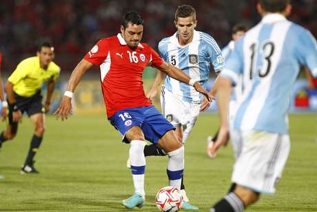 Getty Images Sebastián Pinto sufre una lesión en el aductor y el cuádriceps de la pierna derecha.