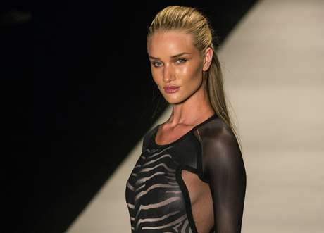 AFP en español La modelo inglesa Rosie Huntington-Whiteley fue la estrella de Animale en la edición 2012