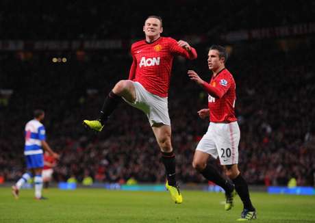 Getty Images Wayne Rooney marcó el solitario gol para los Red Devils.
