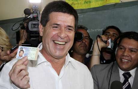 Horacio Cartes, empresário do setor de tabaco, lidera as pesquisas <p>Horacio Cartes, empresário do setor de tabaco, lidera as pesquisas</p>