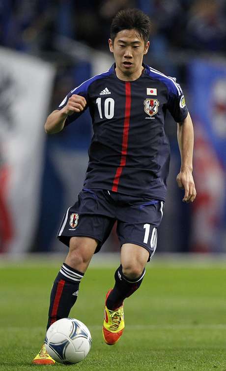 Kagawa é o jogador mais badalado da seleção japonesa Kagawa é o jogador mais badalado da seleção japonesa