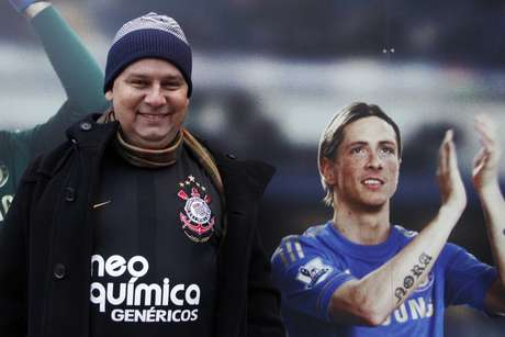 "Virou nosso freguês", disse o corintiano Edson Rodrigues Silva "Virou nosso freguês", disse o corintiano Edson Rodrigues Silva