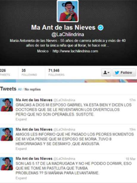 Atriz desabafou na conta pessoal do Twitter Atriz desabafou na conta pessoal do Twitter