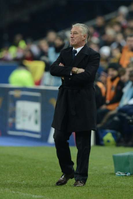 Getty Images Didier Deschamps, durante el partido ante España