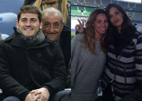 Gtres/Twitter <p>Iker Casillas, Hidalgo y Sara Carbonero</p>