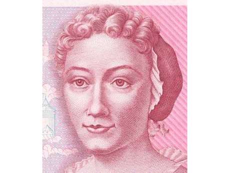 Maria Sibylla Merian estampou a nota de 500 marcos alemães, entre outras homenagens Maria Sibylla Merian estampou a nota de 500 marcos alemães, entre outras homenagens