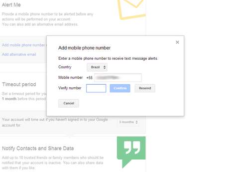 Google avisa por SMS e e-mail um mês antes de a conta ser considerada inativa Google avisa por SMS e e-mail um mês antes de a conta ser considerada inativa